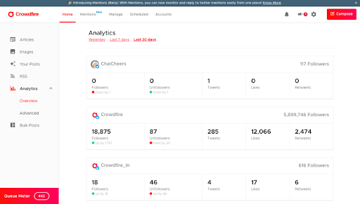 crowdfire_interface